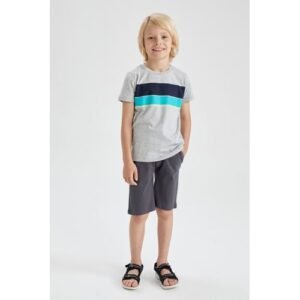 Defacto Boy Bermuda- Anthracite