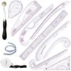 Set Of 12 French Curve