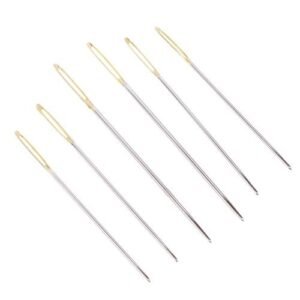 6Pcs Thick Big Eye Embroidery Tapestry Darning Needles Sewing Crafts