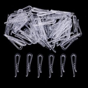 200Pcs Plastic Shirt Clips &   Pants Dress 200pcs