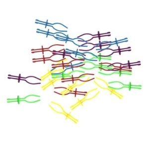30x Plastic Bobbin Thread Clips Clamps Thread Spool Clips Sewing