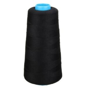 11 Colors 3000 Yards Industrial Overlocking Sewing Machine Polyester Thread Black