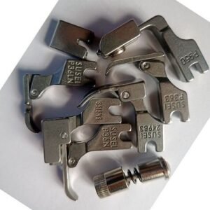 6pc Industrial Sewing Machine Presser Foot Plus Change Clamp
