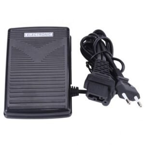 EU Plug 220V Home Sewing Machine Foot Control Pedal With Power Cord Foot Control