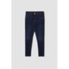 Defacto Boy Slim Fit Denim Trousers - Blue