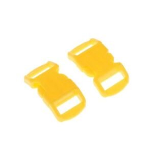 40pcs Colorful Contoured Curve Quick Side Release Plastic Buckle