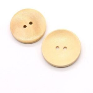 2 Holes-B-Nature 50PCS DIY Wooden on Sewing Accessories For Shirt Clothing Coat Decorative Handmade Wood Crafts Kids Apparel ons
