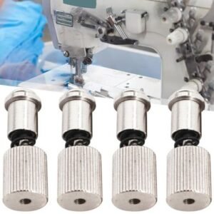 4Pcs Quick  Spring Clamp Presser Foot Screw Domestic Industrial Silver