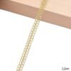 510Yards Gold Lace Trim Ribbon Curve Lace Fabric Sewing
