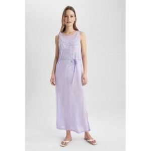 Defacto Woman Regular Fit Beachwear - Purple