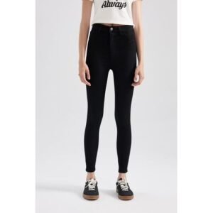 Defacto Woman Special Collection Denim Trousers - Black