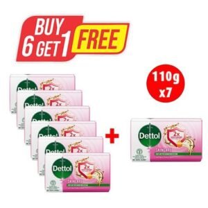 Dettol Skincare 110g x 6 + 1 Free