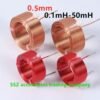0.5mm Yellow Oxygen-Free Copper Air-Core Inductor Coil