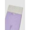 Defacto 2 Piece Girl Casual Legging Fit Knitted Leggings - Purple