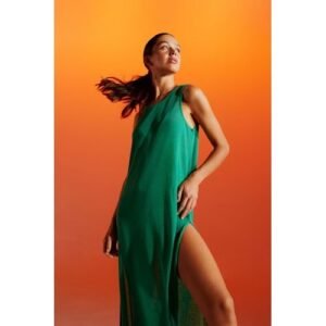 Defacto Woman Regular Fit Beachwear - Green