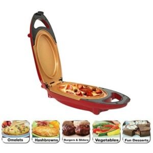Household Electrical Double Layer Non-Stick Pot EU Plug