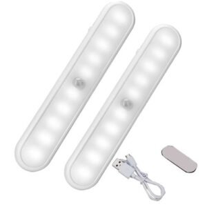 60 Led Closet Lights Touchable Light Bar Under Cabinet For