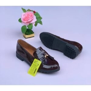 Quality Ladies Low Heel Shoes - Black