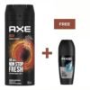 Axe Musk Patchouli & Fougere Scent 48Hrs Deodorant 150ml + 50ml Ice Chill 48 Hrs Anti-Perspirant
