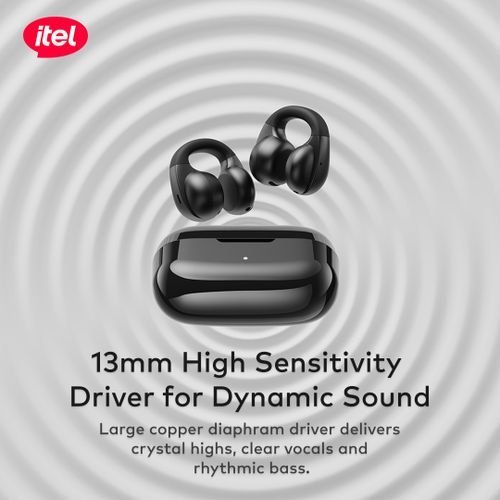 itel SONES TWS A01 Earbuds-Black