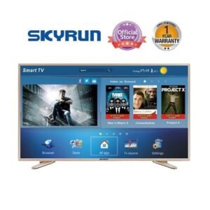 Skyrun 43" Inches Smart LED UHD 4K TV + Free Wall Bracket - Gold