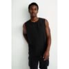 Defacto Man Regular Fit Knitted Athlete - Black