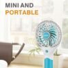 Lontor 4" Rechargeable Mini Standing Fan With Lithum Battery CF087-4