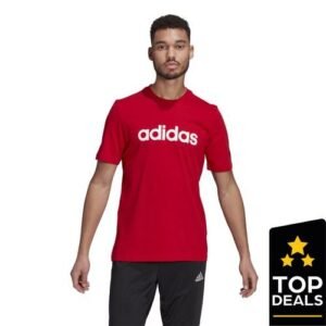 ADIDAS Essentials Embroidered Linear Logo T-Shirt Men