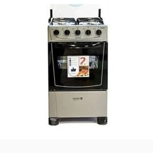 Scanfrost 4 Burner Gas Cooker (CK-5400 NG) - Silver