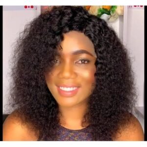 Water Wave Curly Hair Wig With One Part Closure