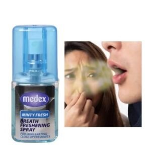 Medex Breath Freshening, Antibacterial And Mouth Odour Correction Spray