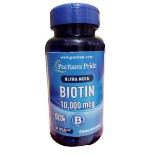 Puritan'S Pride Biotin 10,000 Mcg, 50softgels