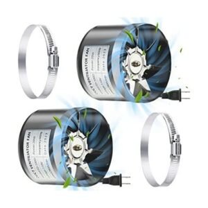 915 Generation 110 CFM Ventilation Exhaust Fans HVAC Vent Blowers for Grow Tent