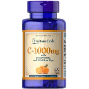 Puritan?s Pride Vitamin C-1000 mg 100 Coated Caplets