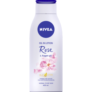 Nivea Rose & Argan oil Body lotion 400ml (6X2)