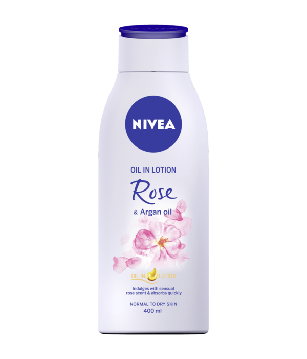 Nivea Rose & Argan oil Body lotion 400ml (6X2)