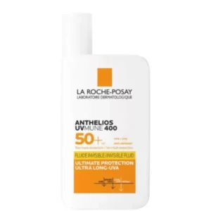 LaRoche Posay ANTHELIOS INVISIBLE FLUID FACIAL SUNSCREEN SPF 50+ 50ml (Package may vary)
