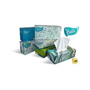 Rose Belle Multipurpose Tissue Box ? 24 Packs
