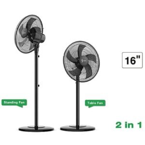 SYINIX FAN/Standing/16?/50W/2 in 1