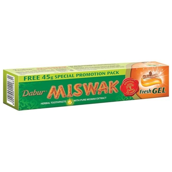 Miswak Toothpaste Fresh Gel 90gm+36gm-CP (5 X 10)