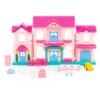 Sophie doll house with car and furniture set, 14 pcs (bag) (4810344078018)