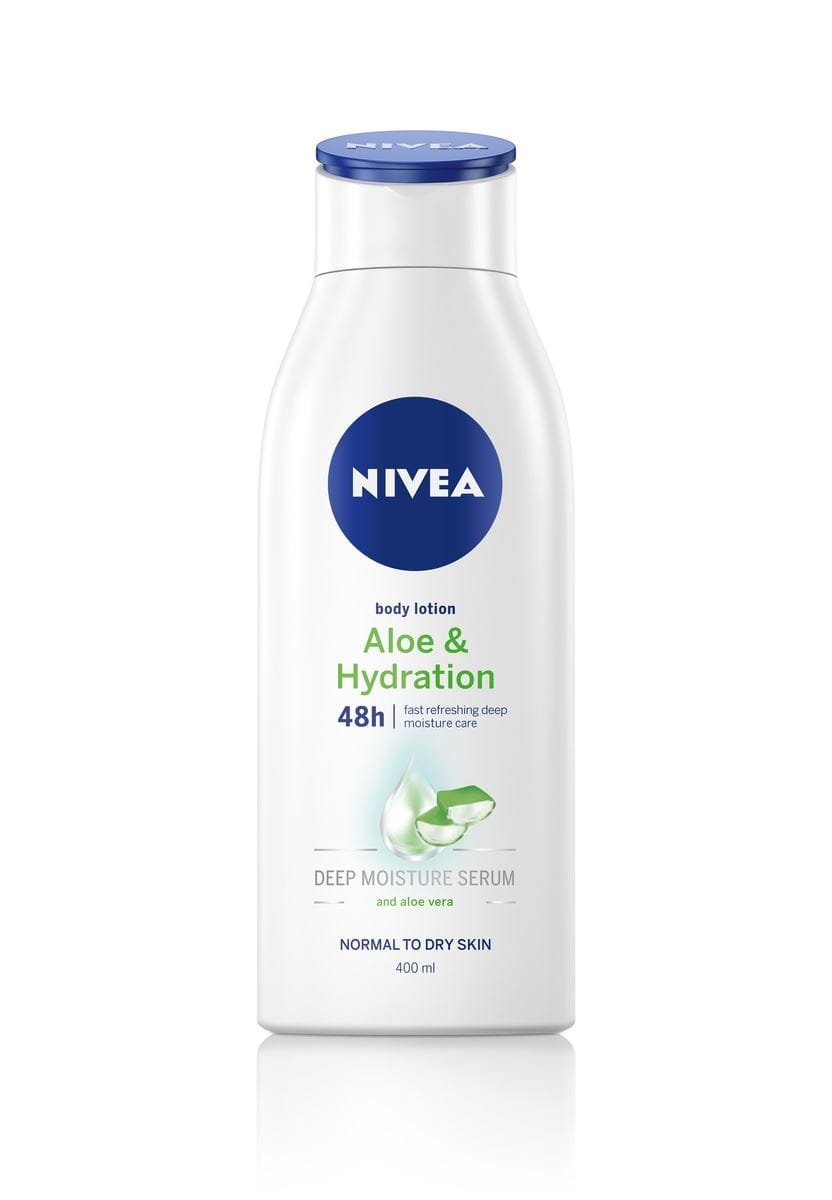 Nivea Body Lotion Aloe & Hydration 400ml (6 X 2)-