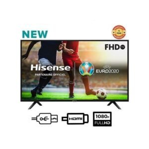 HISENSE 32 HD  LED TV + Free Bracket frameless