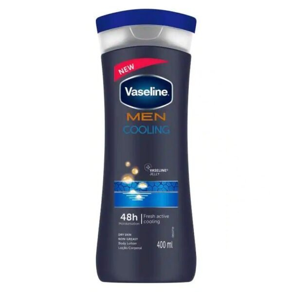 VASELINE LOTION MEN COOLING 4X(6X400ML)