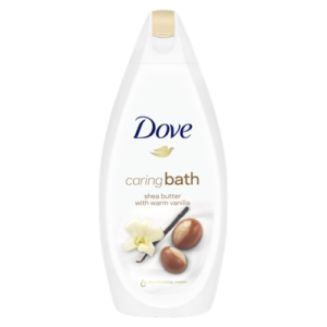 Dove Caring Bath Shea Butter With Warm Vanilla Wash 750ml