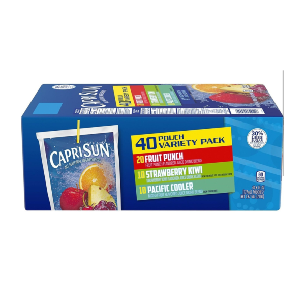 Capri-Sun Fruit Drink (Pacific Cooler) ? Carton of 40