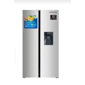 Polystar 436ltrs Side By Side Inverter Refrigerator With Water Dispenser PV-SBS667WD-inv