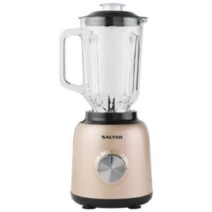 Salter EK4383GOLD Olympus Glass Jug Blender ? Milkshake and Smoothie Maker, 1.5 L Capacity.