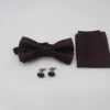 Bow tie Dark wine color