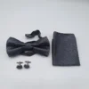 Bow tie Dark Gray color